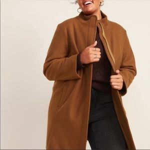 Faux Wool Coat